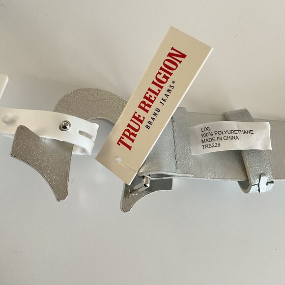 True Religion Belt Silver-tone Horse Shoe Buckle L / XL main image 4